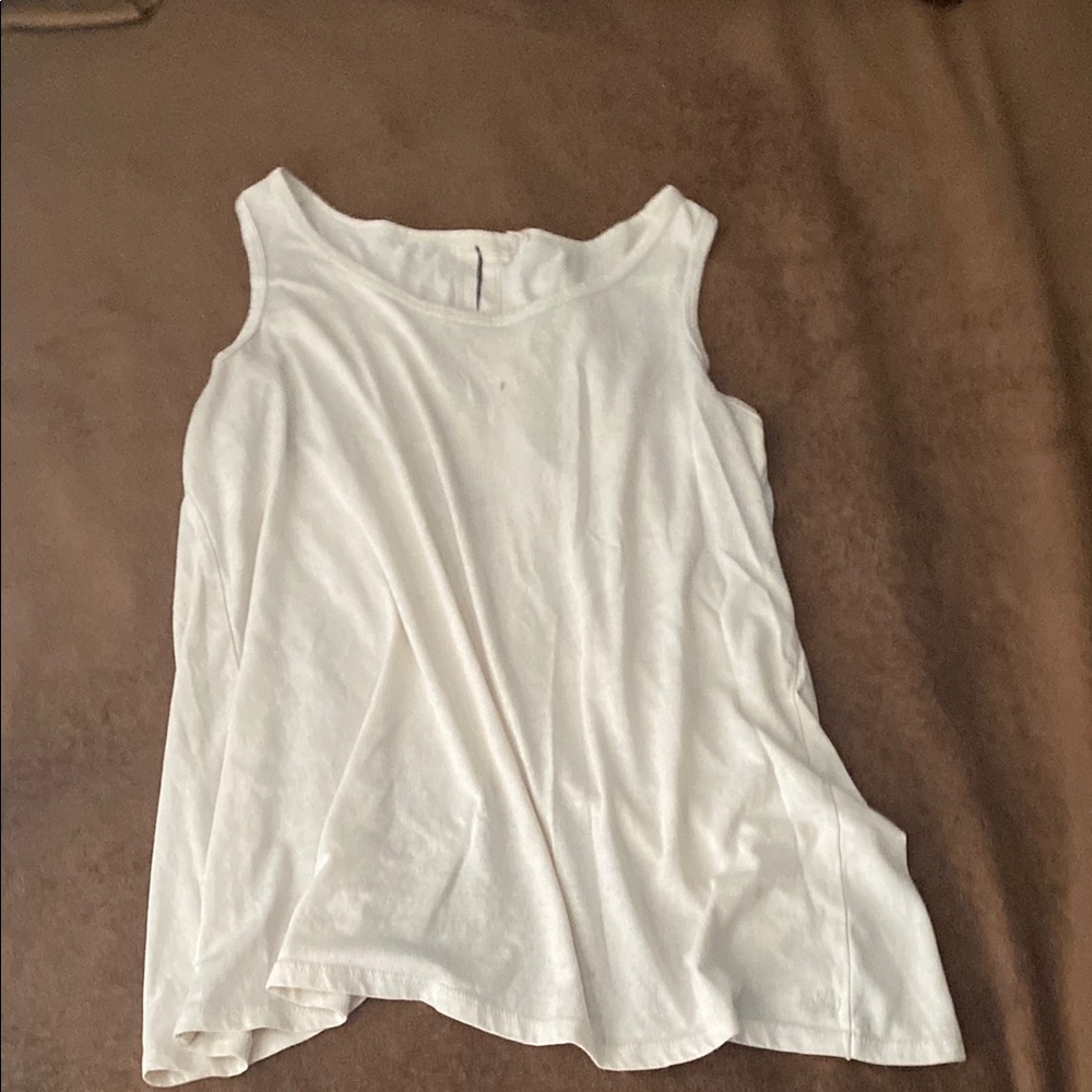 White tank top